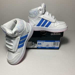 Toddler Adidas White size 8